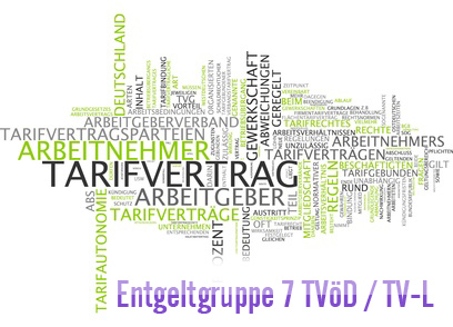 entgeltgruppe 7 tv-v